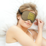Custom Light Khaki Light Yellow Sleep Mask