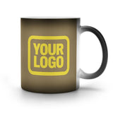 Custom Light Khaki Light Yellow Magic Mug