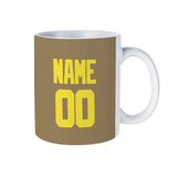 Custom Light Khaki Light Yellow Mug