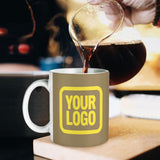 Custom Light Khaki Light Yellow Mug