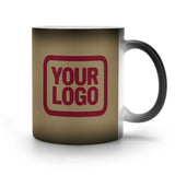 Custom Light Khaki Crimson Red Magic Mug