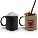 Custom Light Khaki Crimson Red Magic Mug