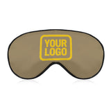 Custom Light Khaki Gold Sleep Mask