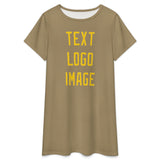 Custom Light Khaki Gold Nachthemd