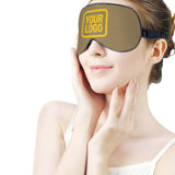 Custom Light Khaki Gold Sleep Mask
