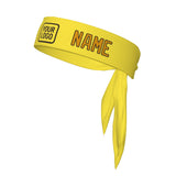 Custom Light Yellow Yellow Headband