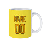 Custom Light Yellow Yellow Mug