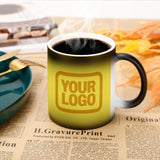Custom Light Yellow Yellow Magic Mug