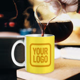 Custom Light Yellow Yellow Mug