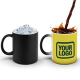 Custom Light Yellow Green Magic Mug
