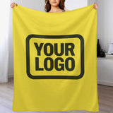 Custom Light Yellow Olive Blanket