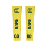 Custom Light Yellow Green Arm Sleeve