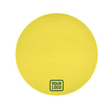Custom Light Yellow Green Round Table Cloth