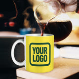 Custom Light Yellow Green Mug