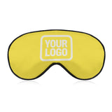 Custom Light Yellow Cream Sleep Mask