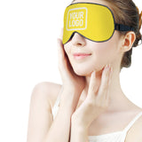 Custom Light Yellow Cream Sleep Mask