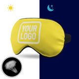 Custom Light Yellow Cream Sleep Mask