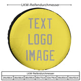 Custom Light Yellow Gray Truck Tires