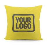 Custom Light Yellow Dark Grey Pillowcase