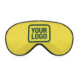 Custom Light Yellow Green Sleep Mask