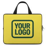 Custom Light Yellow Green Laptop Bag