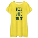 Custom Light Yellow Green Nachthemd