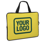 Custom Light Yellow Green Laptop Bag
