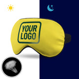 Custom Light Yellow Green Sleep Mask