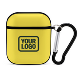 Custom Light Yellow Dark Green AirPods Case
