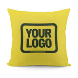 Custom Light Yellow Dark Green Pillowcase