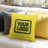 Custom Light Yellow Dark Green Pillowcase