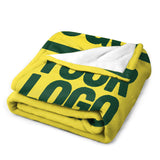 Custom Light Yellow Green Blanket