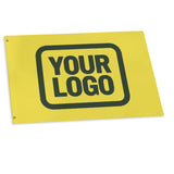 Custom Light Yellow Dark Green Flag