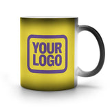 Custom Light Yellow Light Purple Magic Mug