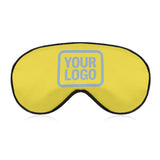 Custom Light Yellow Light Blue Sleep Mask
