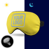 Custom Light Yellow Light Blue Sleep Mask