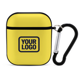 Custom Light Yellow Navy AirPods Case