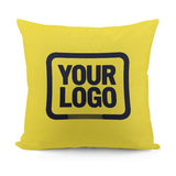 Custom Light Yellow Navy Pillowcase