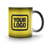Custom Light Yellow Navy Magic Mug