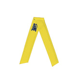 Custom Light Yellow Navy Headband