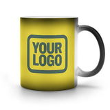 Custom Light Yellow Blue Green Magic Mug