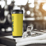 Custom Light Yellow Blue Green Stainless Steel Water Cup