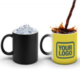 Custom Light Yellow Blue Green Magic Mug