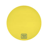 Custom Light Yellow Blue Green Round Table Cloth