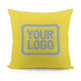 Custom Light Yellow Light Blue Pillowcase