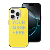 Custom Light Yellow Light Blue Phone Case