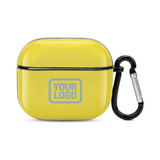 Custom Light Yellow Light Blue AirPods Case (3rd Generation)