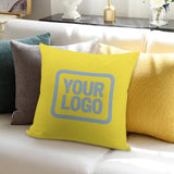 Custom Light Yellow Light Blue Pillowcase