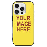 Custom Light Yellow Coral Red Phone Case