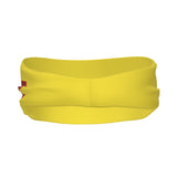 Custom Light Yellow Coral Red Sports headband